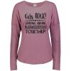 3077 Ladies' Extra Soft Tri-Blend Longsleeve Thumbnail